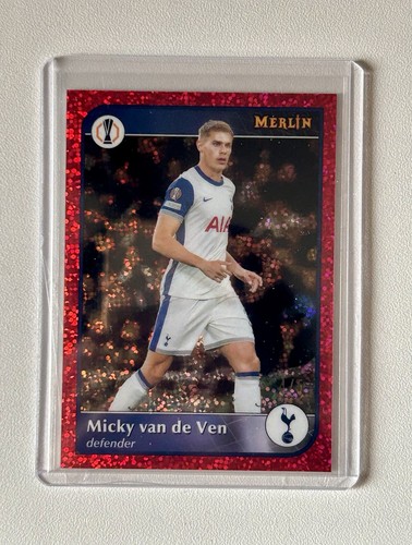 Micky van de Ven 2024 Topps Merlin Chrome /5