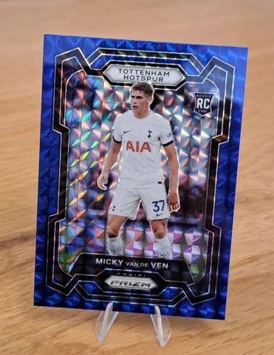 Micky van de Ven 2023 Panini Prizm Blue Mosaic