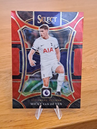 Micky van de Ven 2023 Panini Select Red Wave /149