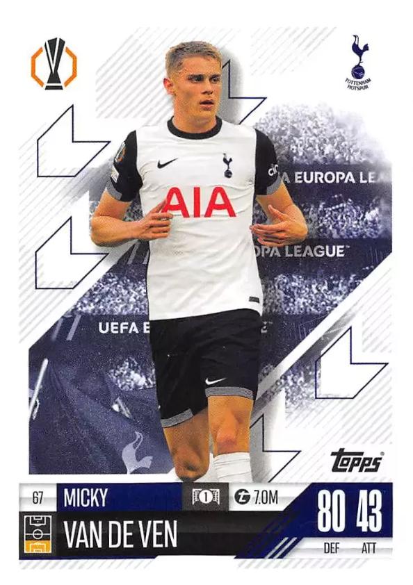 Micky van de Ven 2024 Topps Match Attax UEFA Club Competitions