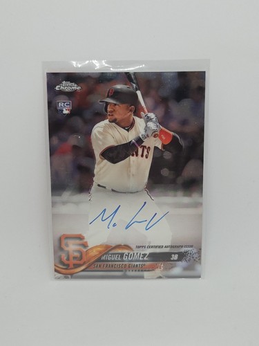 Miguel Gomez 2018 Topps Chrome