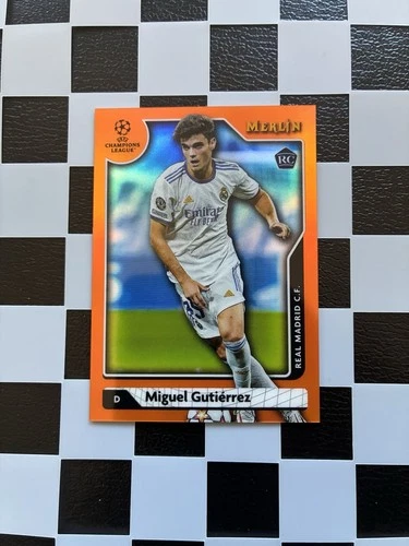 Miguel Gutierrez 2021 Topps Merlin Chrome Orange /25