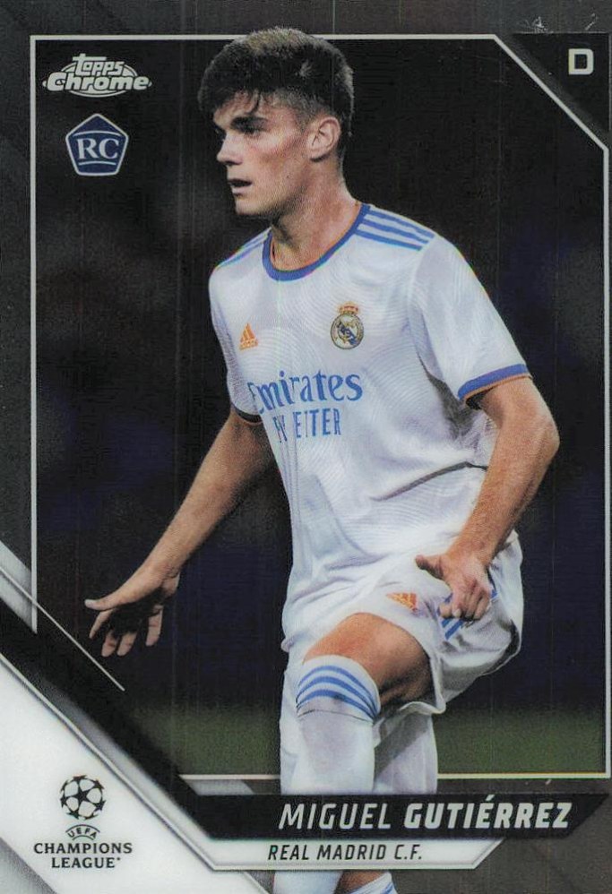 Miguel Gutiérrez 2021 Topps Chrome UCC 137