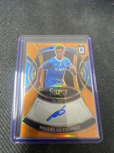 Miguel Gutiérrez 2025 Panini Select Serie A Naranja /49