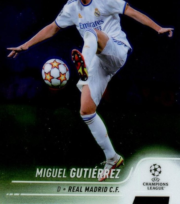 Miguel Gutiérrez 2021 Topps Stadium Club Chrome UEFA 45