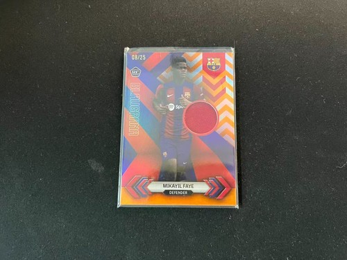 Mikayil Faye 2023 Topps FC Barcelona Team Set Orange /25