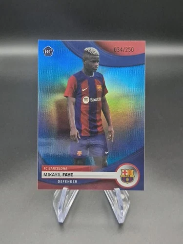 Mikayil Faye 2023 Topps FC Barcelona Team Set Parallel /250