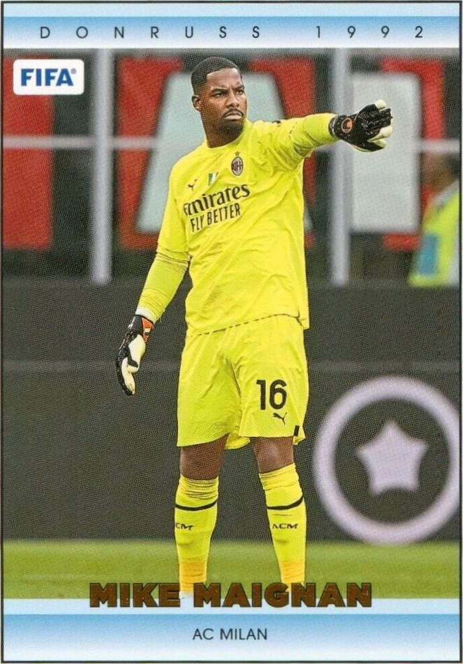 Mike Maignan 2022 Panini Donruss Soccer 1