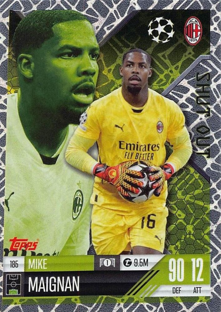 Mike Maignan 2024 Topps Match Attax UEFA Club Competitions Extra