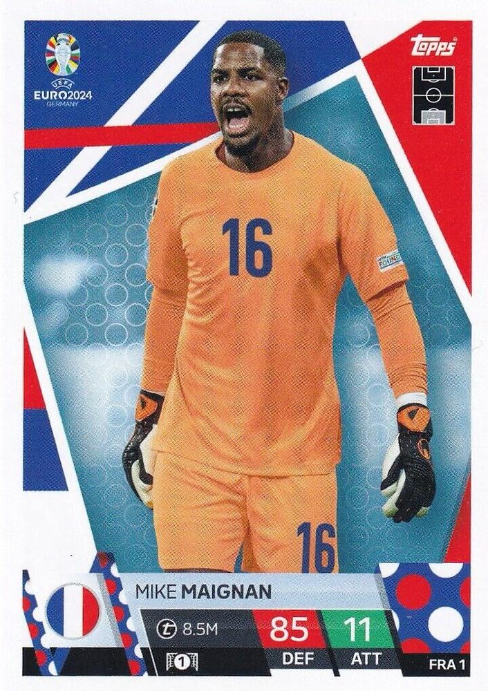 Mike Maignan 2024 Topps Match Attax UEFA EURO