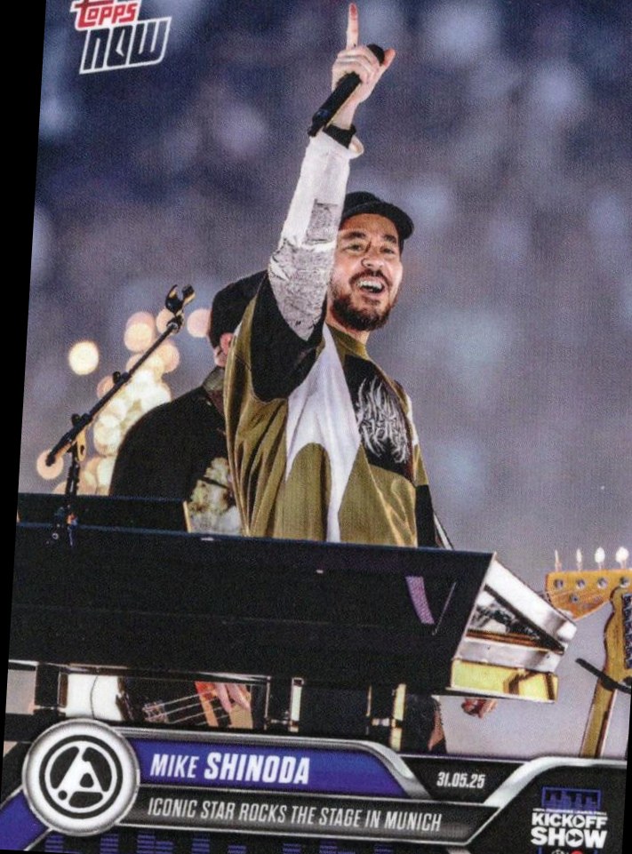 Mike Shinoda 2024 Topps Now UEFA Champions League