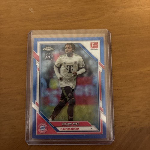 Mike Wisdom 2026 Topps Bundesliga Chrome /150