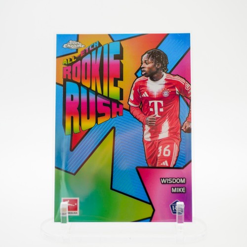 Mike Wisdom 2025 Topps Bundesliga Chrome All-Etch