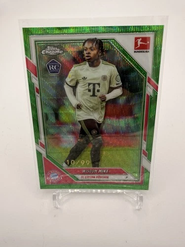 Mike Wisdom 2025 Topps Chrome Green /99