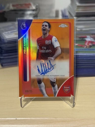 Mikel Arteta 2025 Topps Chrome /25