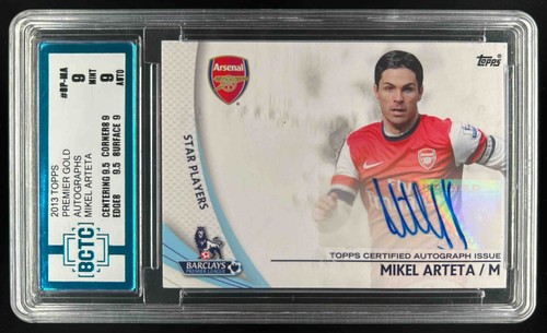 Mikel Arteta 2013 Topps Premier Gold