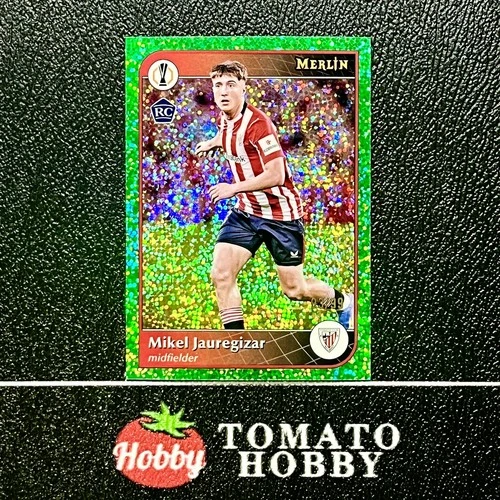 Mikel Jauregizar 2024 Panini Merlin Chrome Green Refractor /99