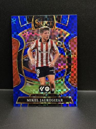 Mikel Jauregizar 2025 Panini Select Blue Checker Prizm