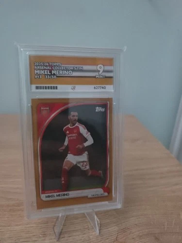 Mikel Merino 2025 Topps Ace Orange /50
