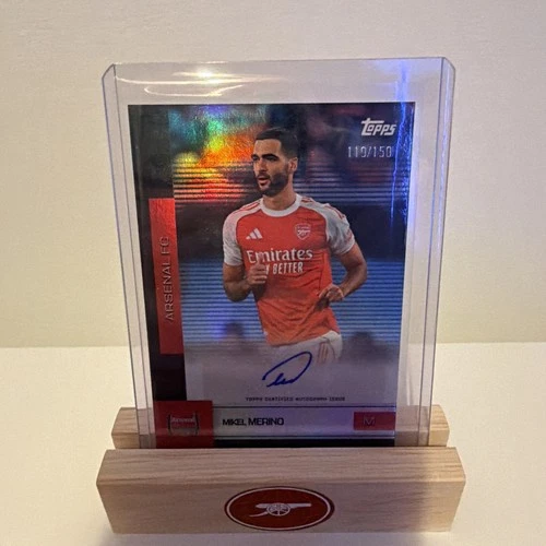 Mikel Merino 2025 Topps Arsenal Team Set 119/150
