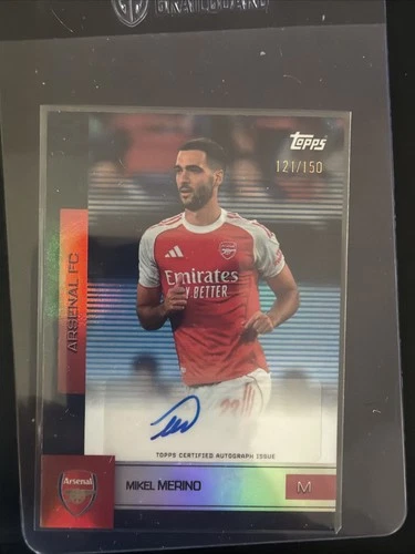 Mikel Merino 2025 Topps Arsenal Team Set /150