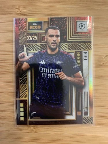 Mikel Merino 2025 Topps Deco /25