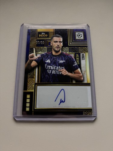 Mikel Merino 2025 Topps Deco Azul /99