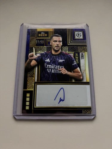 Mikel Merino 2025 Topps Deco Blue /99