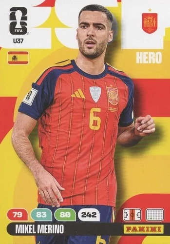 Mikel Merino 2026 Panini FIFA World Cup 2026 U37