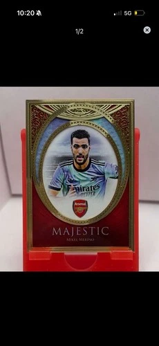 Mikel Merino 2024 Panini Futera Arsenal Único Marco Dorado 1/1