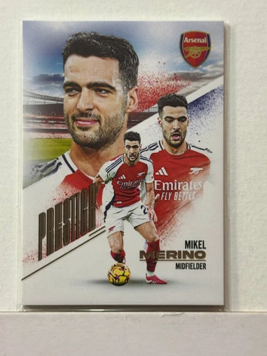 Mikel Merino 2024 Panini Futera Club FX Gold /14