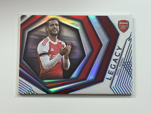 Mikel Merino 2026 Panini Futera Platinum Blue /07