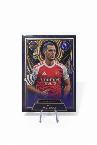 Mikel Merino 2025 Topps Gold Premier League