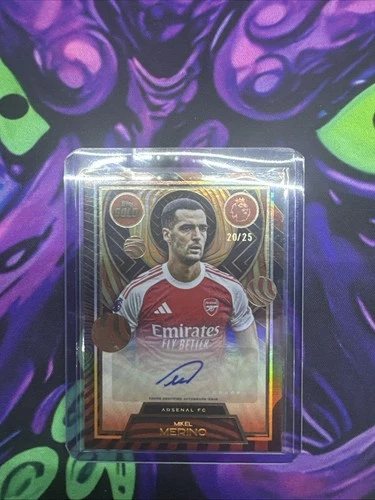 Mikel Merino 2025 Topps Gold Premier League Gold /25