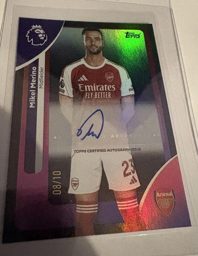 Mikel Merino 2026 Topps Premier League /10