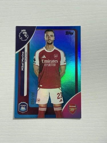 Mikel Merino 2025 Topps Premier League 2025/26 Blue /150