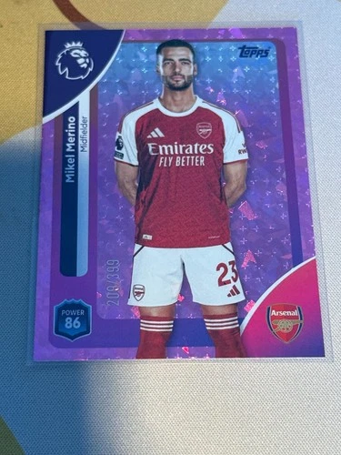 Mikel Merino 2025 Topps Premier League /399