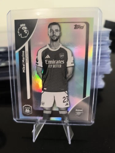 Mikel Merino 2026 Topps Premier League Numbered Parallel /75