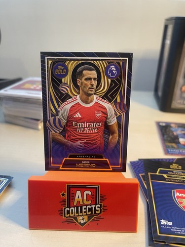 Mikel Merino 2025 Topps Premier League Oro Oro