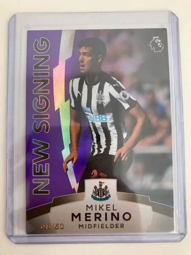 Mikel Merino 2018 Topps Premier League Platinum Parallel 48/50