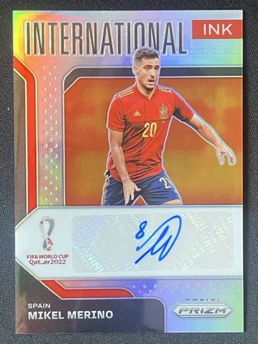 Mikel Merino 2022 Panini Prizm FIFA World Cup Qatar Silver /99