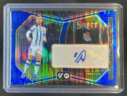 Mikel Merino 2023 Panini Select Blue Pulsar
