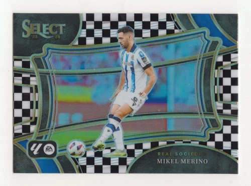 Mikel Merino 2023 Panini Select Checkerboard Prizm