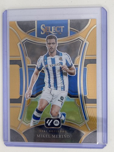 Mikel Merino 2023 Panini Select Gold /10