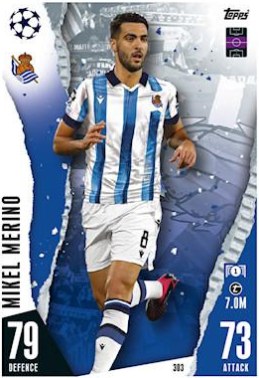 Mikel Merino 2023 Topps Match Attax UEFA Club Competitions
