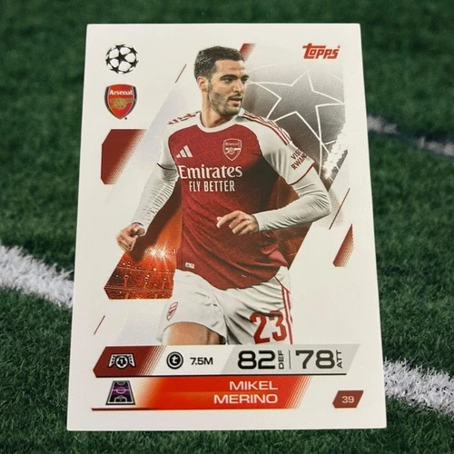 Mikel Merino 2025 Topps UEFA Champions League