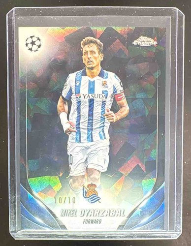 Mikel Oyarzabal 2023 Topps Cromo Zafiro UEFA Negro /10