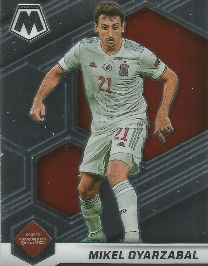 Mikel Oyarzabal 2021 Panini Mosaic Road to FIFA World Cup