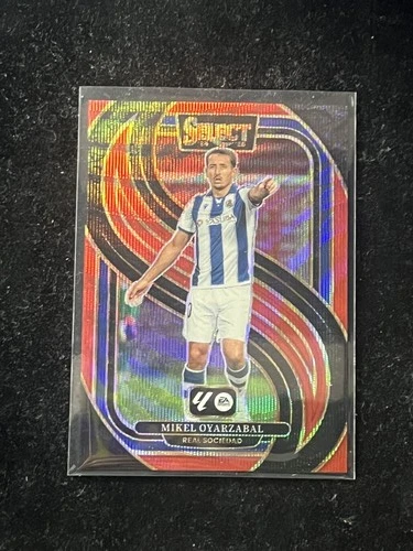 Mikel Oyarzabal 2024 Panini Select Red Wave /59