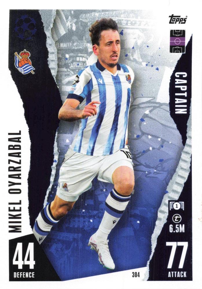 Mikel Oyarzabal 2023 Topps Match Attax UEFA Club Competitions